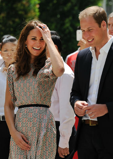 Kate Middleton wears Raoul in Singapore